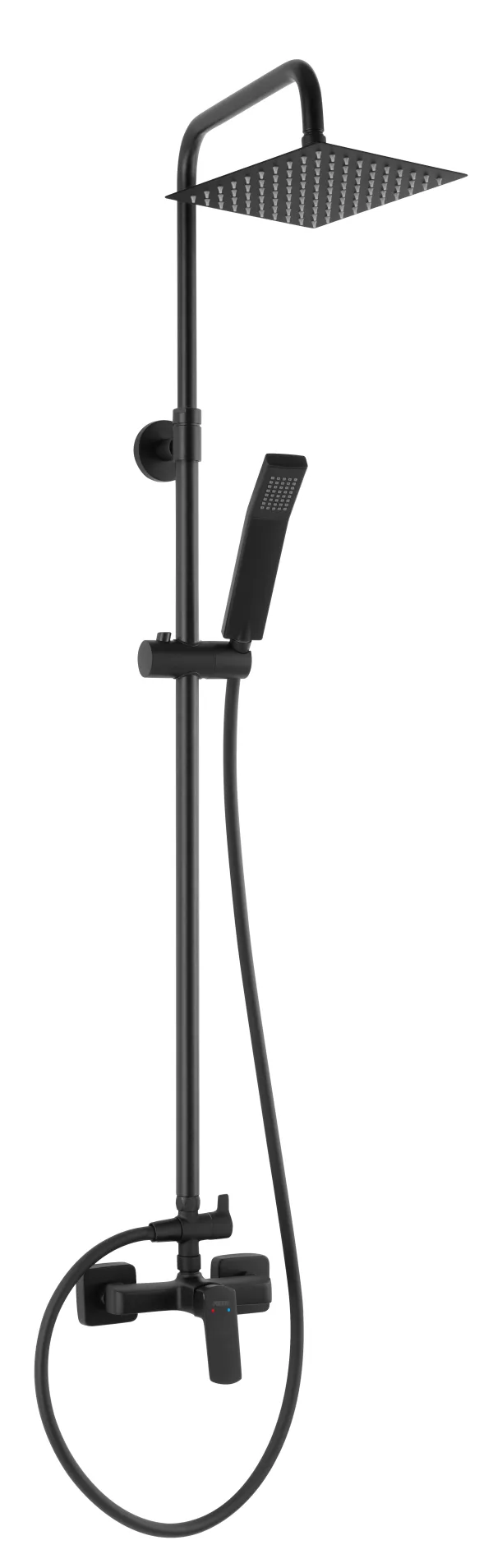 NP81-BVI7UVL-GM tuš set sa kišnim mlazom i mješalicom, GUN MET,  VITTO VERDELINE