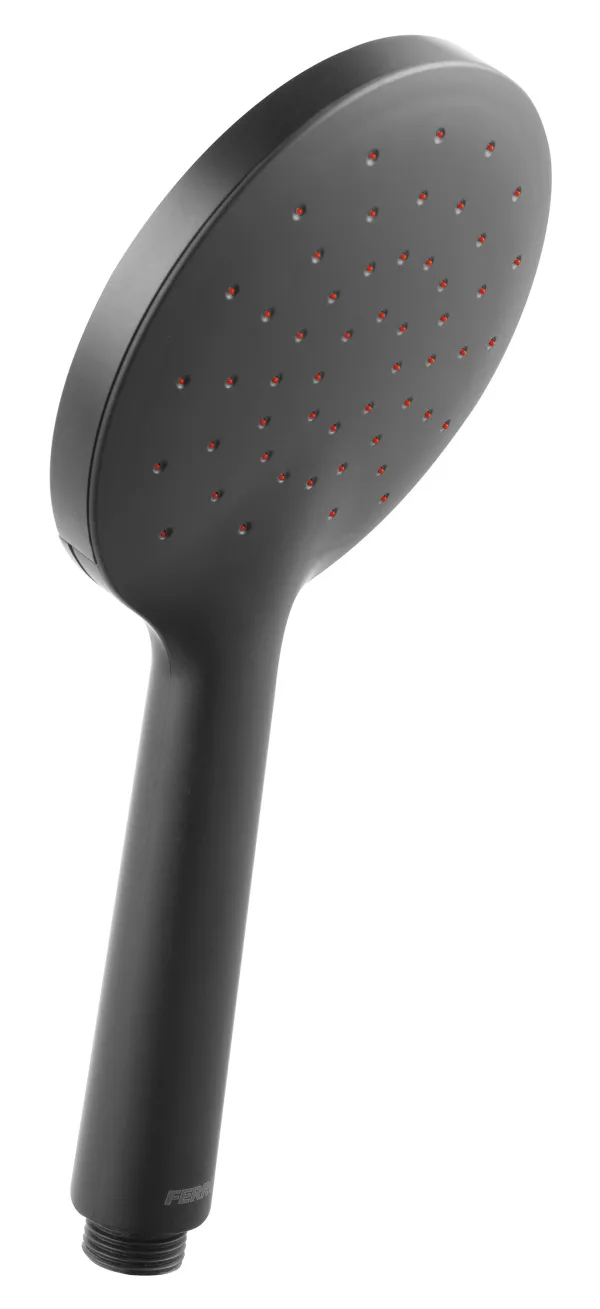 S175BL PHILA tuš ručica,1funkcija-kiša,crna, fi120mm