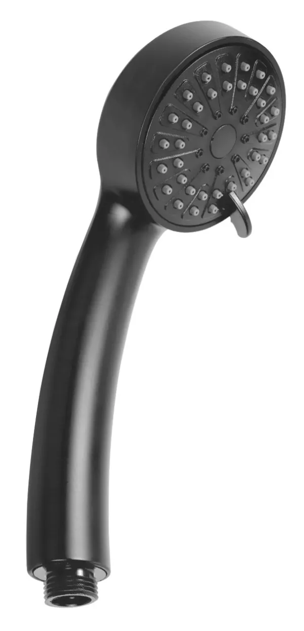 S330BL-B CORTESSA tuš ručica,3funkcije-kiša, masaža, mješano, fi83mm, crna
