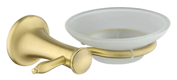 AAI02BR stakleni držač sapuna,bronca antik, ANTICA