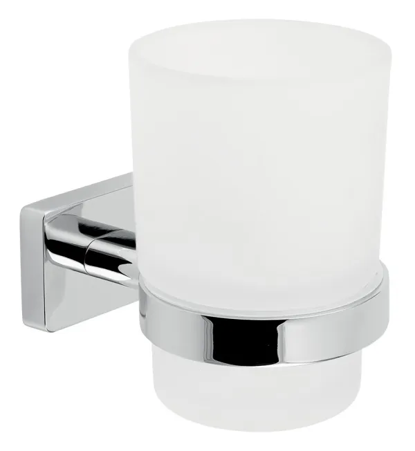 AGR03 staklena čaša, krom, GRETA