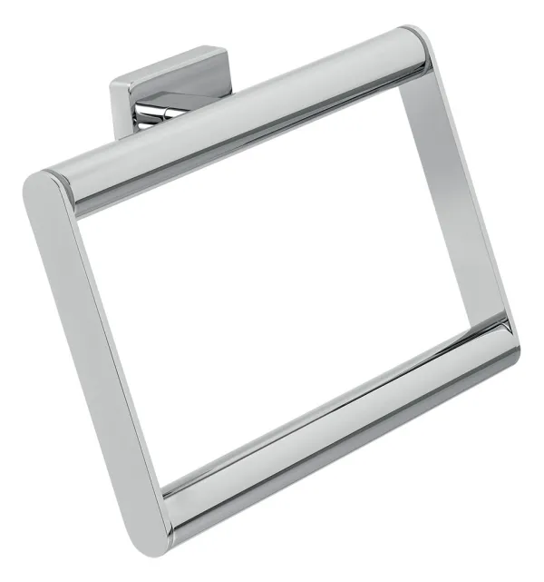 AGR11 kvadratni držač za ručnik, krom, GRETA