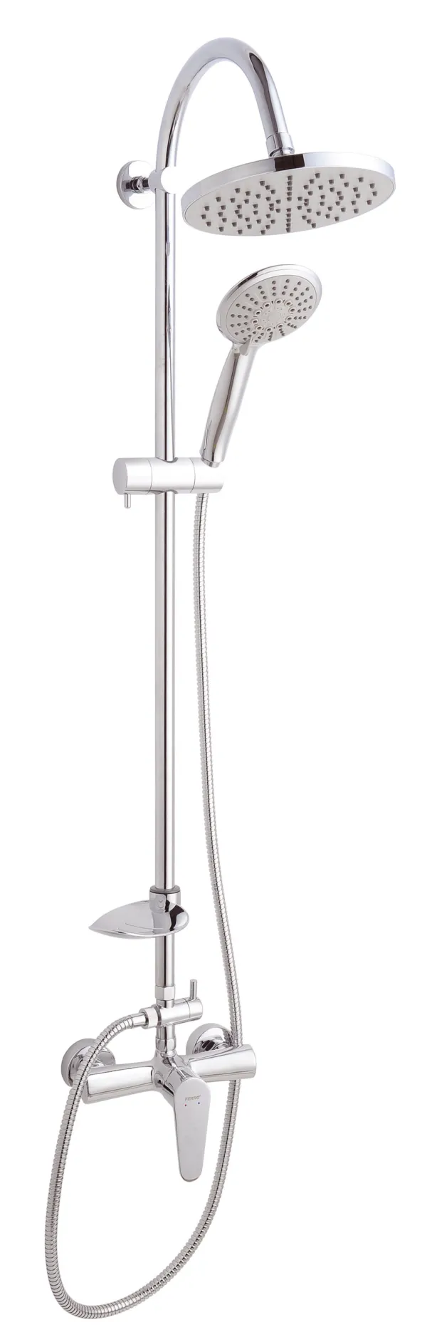 NP71-BAG7U tuš set sa kišnim mlazom i mješalicom, krom