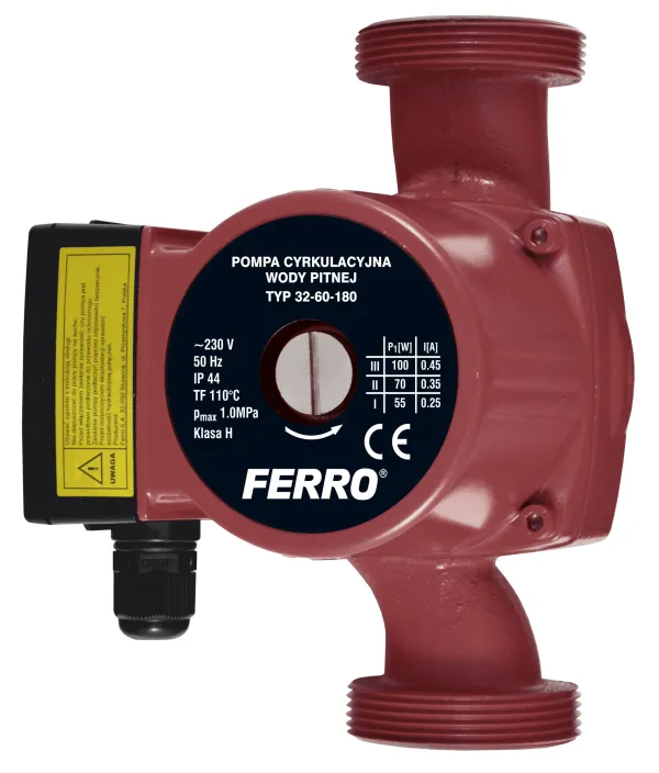 0302W Cirkulacijska pumpa za pitku vodu modela H32-60-180