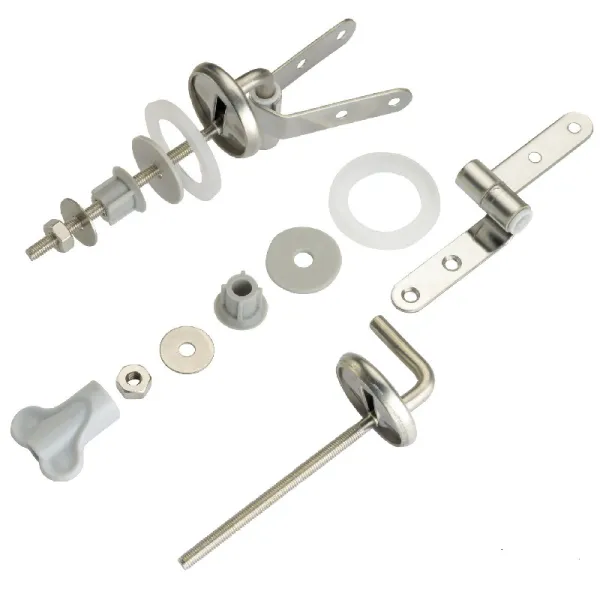 Komplet vijaka za drvenu wc dasku, univerzalni, inox
