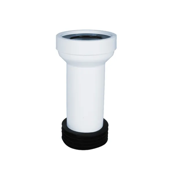 Priključna cijev za wc školjku, fi 90 mm, duzina 260 mm, bijela
