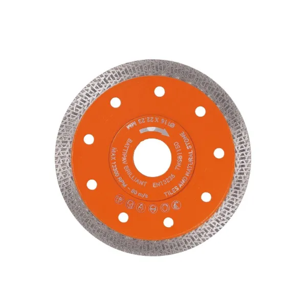 Dijam. rezna ploča Battipav Brilliant, fi 115, za porc., gres ker. i pr. kamena