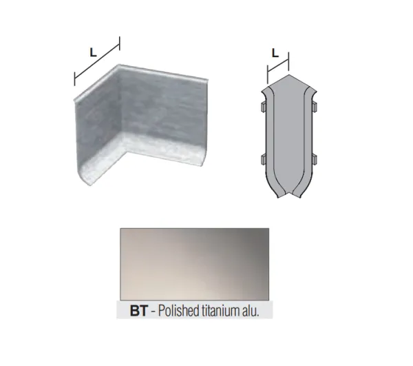 RICTBT 60 pvc unutarnji spoj za BTBT 60  TITAN SJAJ