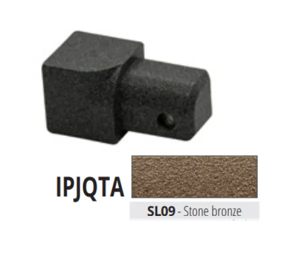 IPJQTA 10 SL09 alu unutarnji kut za PJQTA..., 10 mm, STONE BRONZE