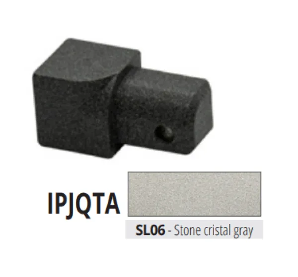 IPJQTA 10 SL06 alu unutarnji kut za PJQTA..., 10 mm, STONE CRISTAL GRAY