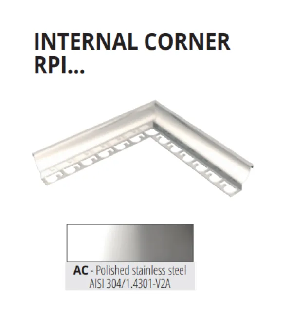 RPI 10 inox unutarnji spoj za PSHAC 10  INOX SJAJ