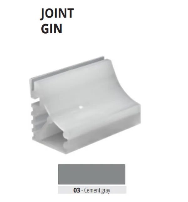 GIN 125-03pvc spoj za PS 125-03,SIVA