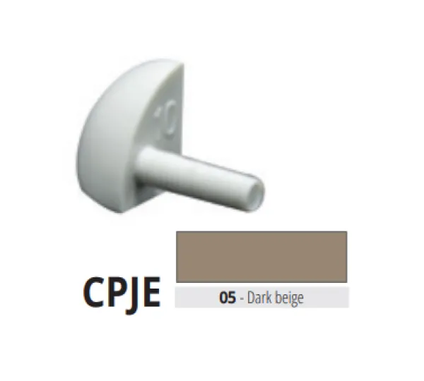 CPJE 10-05 pvc vanjski spoj za PJE 10-05  TAMNO BEŽ