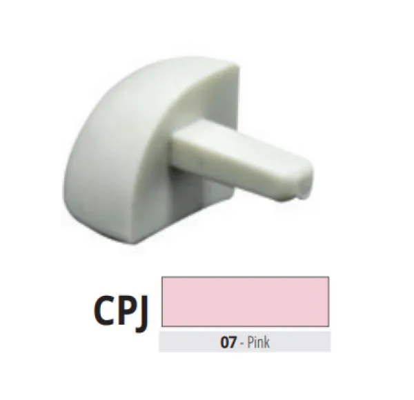 CPJ 125-07 pvc vanjski spoj za PJ 125-07  RUŽIEASTA