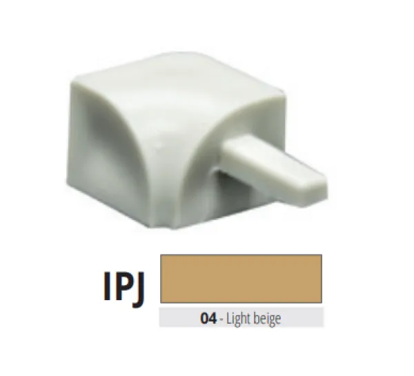 IPJ 125-04 pvc unutarnji spoj za PJ 125-04  SVIJETLO BEŽ