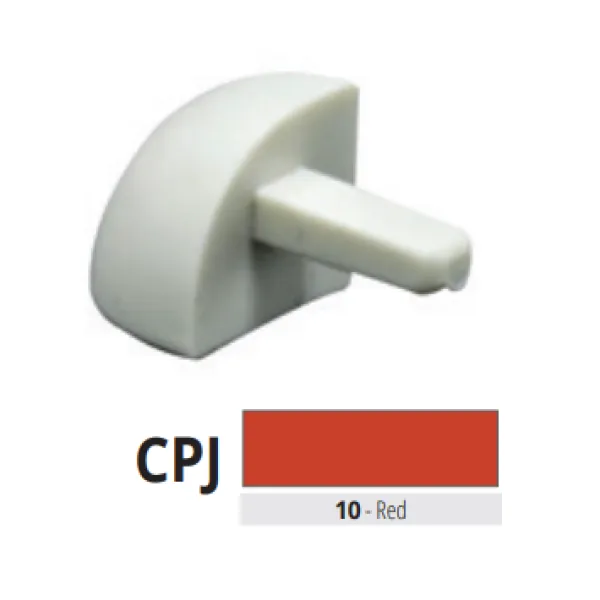 CPJ 125-10 pvc vanjski spoj za PJ 125-10  CRVENA