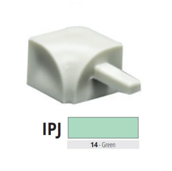 IPJ 125-14 pvc unutarnji spoj za PJ 125-14  ZELENA