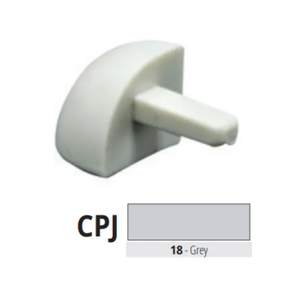 CPJ 125-18 pvc vanjski spoj za PJ 125-18  SIVA