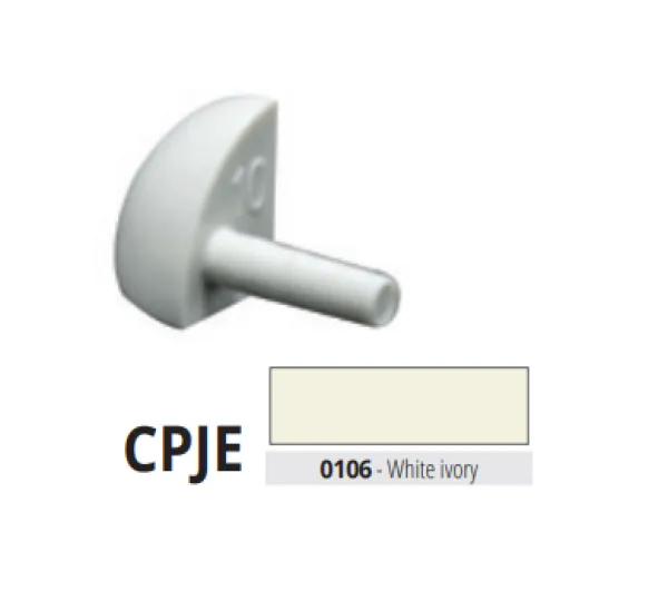 CPJE 10-0106 pvc vanjski spoj za PJE 10-0106  BIJELI AVORIO
