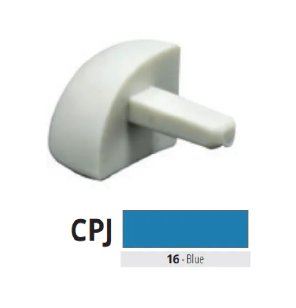 CPJ 125-16 pvc vanjski spoj za PJ 125-16  PLAVA