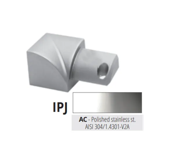 IPJAC 10  inox unutarnji spoj za PJAC 10  INOX SJAJ