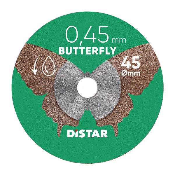 BUTTERFLY 45x0,45x5,8 mm , mini ploča za sitne i precizne radove u keramici