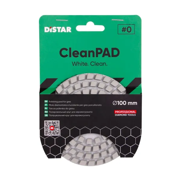 CLEAN PAD fiber za poliranje, 100x3x15, #0
